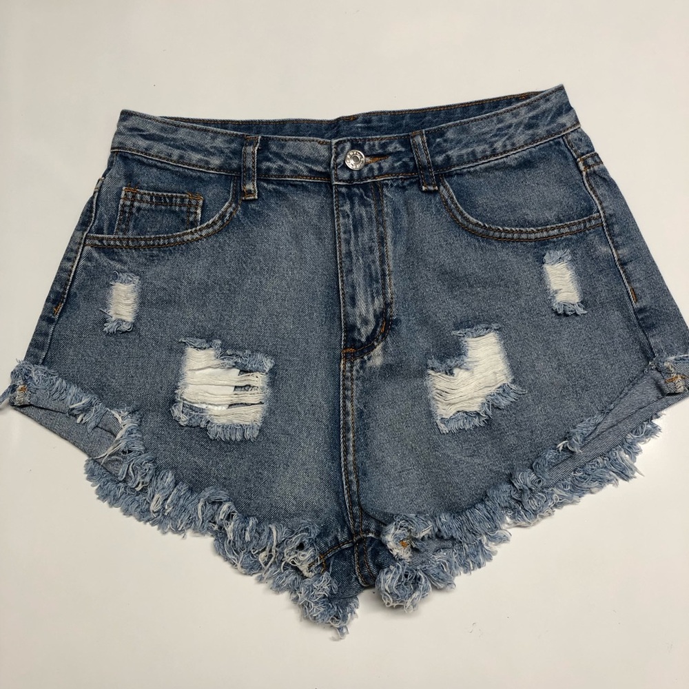 Shein high rise shorts size medium